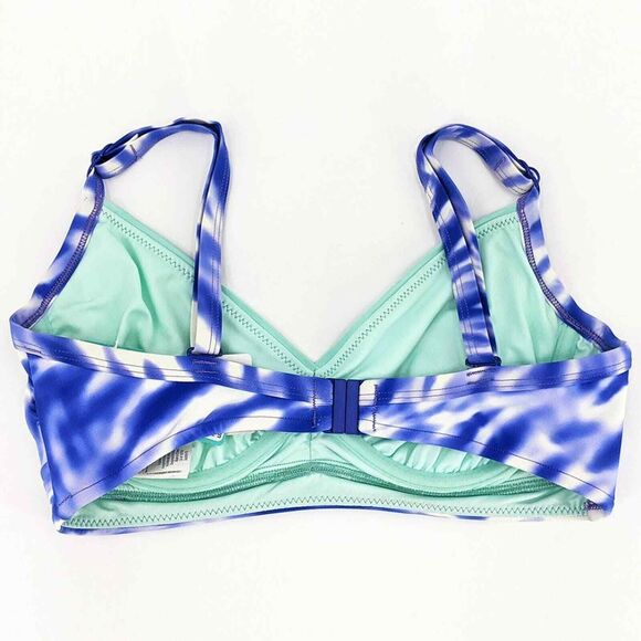 Seafolly DD Cup Beach Break Convertible Cross Back Bralette Bikini Top Size 6 - Picture 6 of 13